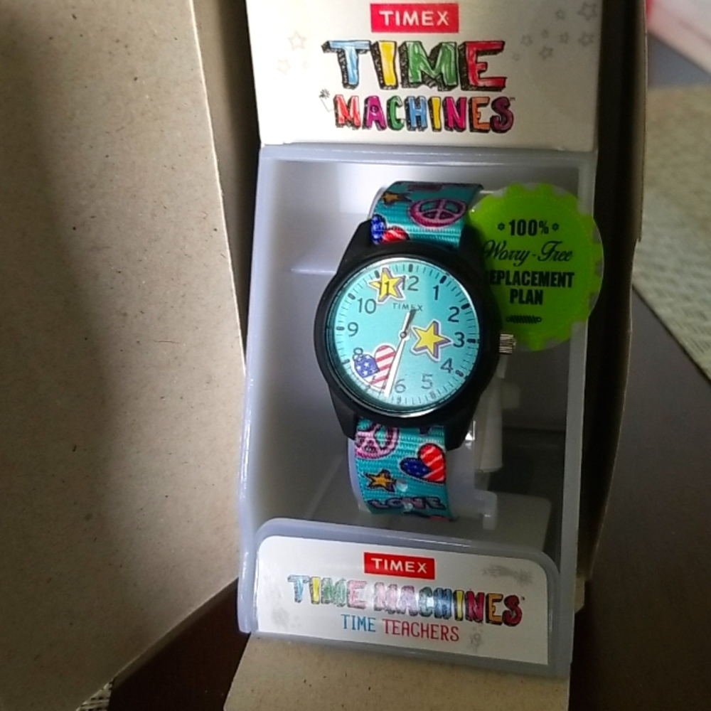 Timex peace love watch
